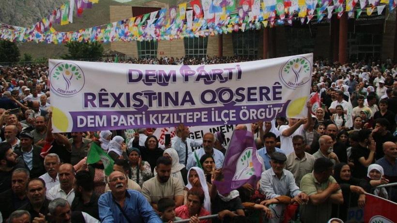 Fotoğraflarla büyük Hakkari mitingi - Resim: 6